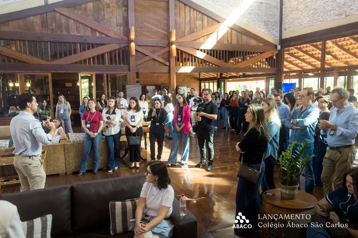 Case Colégio Ábaco Evento de Lançamento